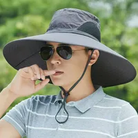Summer And Autumn Outdoor Cowboy Hat Men's And Women's Hat Mountain Climbing Fisherman Hat Sunscreen Hat Fishing Mountain Sun Hat Hiking Sun Hat sku image 7