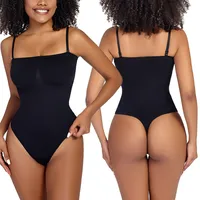 Detachable Shoulder Strap One-piece Underwear  Bra High Elastic Fabric Three-dimensional Chest Fit Body Shape Shaping Abdomen main image 1