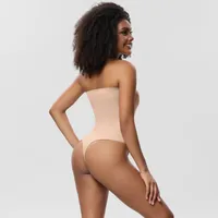Detachable Shoulder Strap One-piece Underwear  Bra High Elastic Fabric Three-dimensional Chest Fit Body Shape Shaping Abdomen main image 2