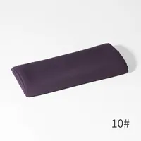 Monochrome Pearl Chiffon Bubble Towel Women's Long Towel Windproof Sand-proof Scarf Headscarf Four Seasons Middle East sku image 13