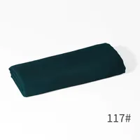 Monochrome Pearl Chiffon Bubble Towel Women's Long Towel Windproof Sand-proof Scarf Headscarf Four Seasons Middle East sku image 22