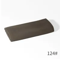 Monochrome Pearl Chiffon Bubble Towel Women's Long Towel Windproof Sand-proof Scarf Headscarf Four Seasons Middle East sku image 24