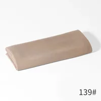 Monochrome Pearl Chiffon Bubble Towel Women's Long Towel Windproof Sand-proof Scarf Headscarf Four Seasons Middle East sku image 28
