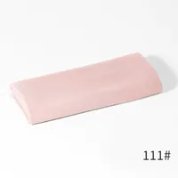 Monochrome Pearl Chiffon Bubble Towel Women's Long Towel Windproof Sand-proof Scarf Headscarf Four Seasons Middle East sku image 33