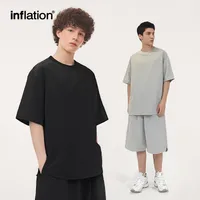 INF Men's | Moisture Absorbing Woven Sweat Suit Spring/Summer  New Street Tide Brand Loose Suit Men main image 1