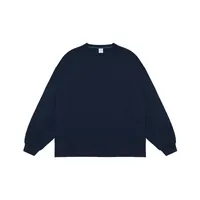 INF Men's | Retro FOG Color 265g Heavy Small Collar Long Sleeve T-shirt  Fall/Winter High Quality Long Sleeve T sku image 6
