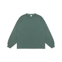 INF Men's | Retro FOG Color 265g Heavy Small Collar Long Sleeve T-shirt  Fall/Winter High Quality Long Sleeve T sku image 13