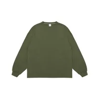 INF Men's | Retro FOG Color 265g Heavy Small Collar Long Sleeve T-shirt  Fall/Winter High Quality Long Sleeve T sku image 20