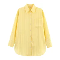 Women's Blouse Long Sleeve Blouses Simple Style Classic Style Stripe main image 3