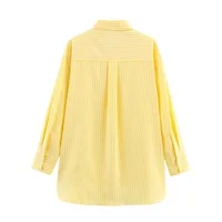 Women's Blouse Long Sleeve Blouses Simple Style Classic Style Stripe main image 4