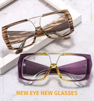 New Large Frame Men's And Women's  Style Plain Glasses M6151  Personalized Glasses main image 1
