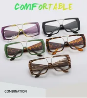 New Large Frame Men's And Women's  Style Plain Glasses M6151  Personalized Glasses main image 2