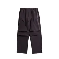 INF Men's Clothing | Washed Parachute Pants  Spring And Summer New Fashion Brand Loose Casual Multi-functional Pocket Pants Men sku image 3