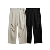 INF Men's Clothing | Cut Pleated Suit Pants Trousers  Spring And Summer New Fashion Brand Loose Wide Leg Men's Casual Pants main image 2