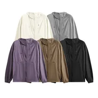INF Men's Clothing | Teflon Three-proof UPF50 Sun Protection Clothing  Spring And Summer Outdoor Sports Hooded Stand Collar Coat main image 3