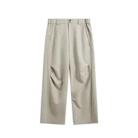 INF Men's Clothing | Cut Pleated Suit Pants Trousers  Spring And Summer New Fashion Brand Loose Wide Leg Men's Casual Pants sku image 5