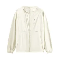 INF Men's Clothing | Teflon Three-proof UPF50 Sun Protection Clothing  Spring And Summer Outdoor Sports Hooded Stand Collar Coat sku image 5