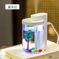 Mini Water Love Lantern Humidifier Home Heavy Mist Quiet Atomizer Portable Desktop Aromatherapy Machine sku image 1