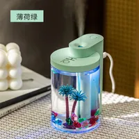 Mini Water Love Lantern Humidifier Home Heavy Mist Quiet Atomizer Portable Desktop Aromatherapy Machine sku image 3