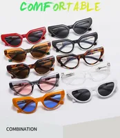 New Y2g Future Technology Style Fashion Cat Eye Sunglasses T22099   Face Repair Fashion Sunglasses main image 2