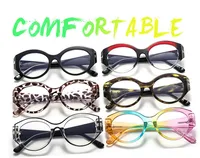 New T-shaped Flat Glasses Sunglasses  Style Cat's Eye  Women's Glasses Can Be Equipped With Glasses Frame T22132 main image 2