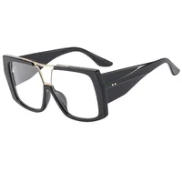 New Large Frame Men's And Women's  Style Plain Glasses M6151  Personalized Glasses sku image 1