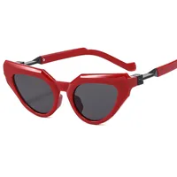 New Y2g Future Technology Style Fashion Cat Eye Sunglasses T22099   Face Repair Fashion Sunglasses sku image 2
