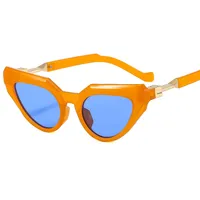 New Y2g Future Technology Style Fashion Cat Eye Sunglasses T22099   Face Repair Fashion Sunglasses sku image 6