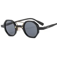 Small Frame Hip Hop Punk  Sunglasses Fashion Trend  Motorcycle Sunglasses T22097 sku image 1