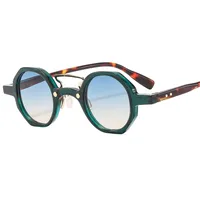 Small Frame Hip Hop Punk  Sunglasses Fashion Trend  Motorcycle Sunglasses T22097 sku image 6