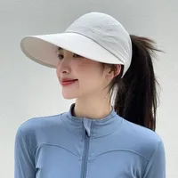 Sunshade And Sunscreen Hat Women's Summer Oversized Brim Lightweight Breathable Quick-drying Duck Tongue Hat UV Protection Sun Hat sku image 3