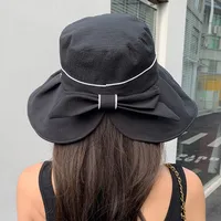 New Hat Women's Spring And Summer Big Brim Fashion All-match Fisherman Hat New Sweet Thin Breathable Sun Protection Sun Hat main image 4