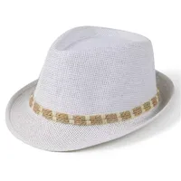 Straw Hat Men's Middle-aged And Elderly Sunshade Hat British Vintage Gentleman Breathable Straw Hat Sunshade Breathable Hat main image 1