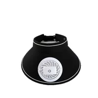 Zhao Lusi USB Rechargeable Fan Hat Women's Adult Simple Sunscreen Hat Sunshade Lightweight Breathable Empty Hat main image 5