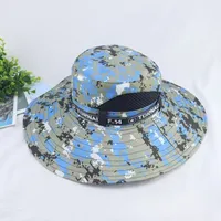 Summer Big Neaves Shawl Sun Hat Men's Outdoor Sunscreen Mountaineering Fishing Hat  Casual Waterproof Quick-drying Fisherman Hat sku image 7