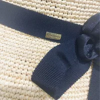 Spring Large Eaves Raffia Straw Weaver Hat Women's Summer Beach Vacation Straw Hat Sunshade Sun Hat main image 2