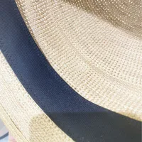 Spring Large Eaves Raffia Straw Weaver Hat Women's Summer Beach Vacation Straw Hat Sunshade Sun Hat main image 4