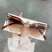 Elegant Simple Style Streetwear Solid Color PC UV400 Protection Butterfly Frame Full Frame Glasses main image 3