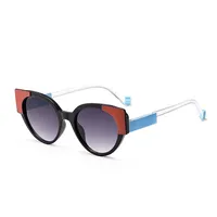 Hip-Hop Streetwear Leopard PC UV400 Protection Tinted Lenses Oval Frame Full Frame Glasses main image 8