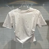 Women's T-shirt Short Sleeve Long Sleeve T-Shirts Simple Style Classic Style Solid Color sku image 18