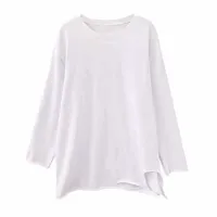 Women's T-shirt Short Sleeve Long Sleeve T-Shirts Simple Style Classic Style Solid Color sku image 11