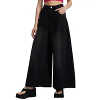 Women's Holiday Street Classic Style Streetwear Solid Color Full Length Jeans sku image 9