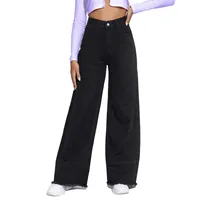 Women's Holiday Daily Classic Style Streetwear Solid Color Full Length Jeans sku image 2