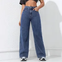 Women's Holiday Daily Streetwear Solid Color Full Length Jeans sku image 9