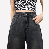Women's Daily Street Classic Style Streetwear Solid Color Full Length Jeans main image 3