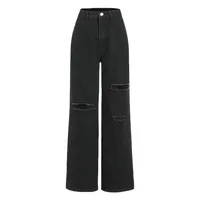 Women's Casual Daily Streetwear Solid Color Full Length Jeans sku image 6