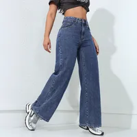 Women's Holiday Daily Streetwear Solid Color Full Length Jeans main image 4