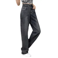 Women's Daily Street Classic Style Streetwear Solid Color Full Length Jeans main image 2