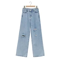 Women's Daily Street Classic Style Streetwear Solid Color Full Length Jeans main image 2
