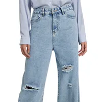 Women's Daily Street Classic Style Streetwear Solid Color Full Length Jeans main image 4